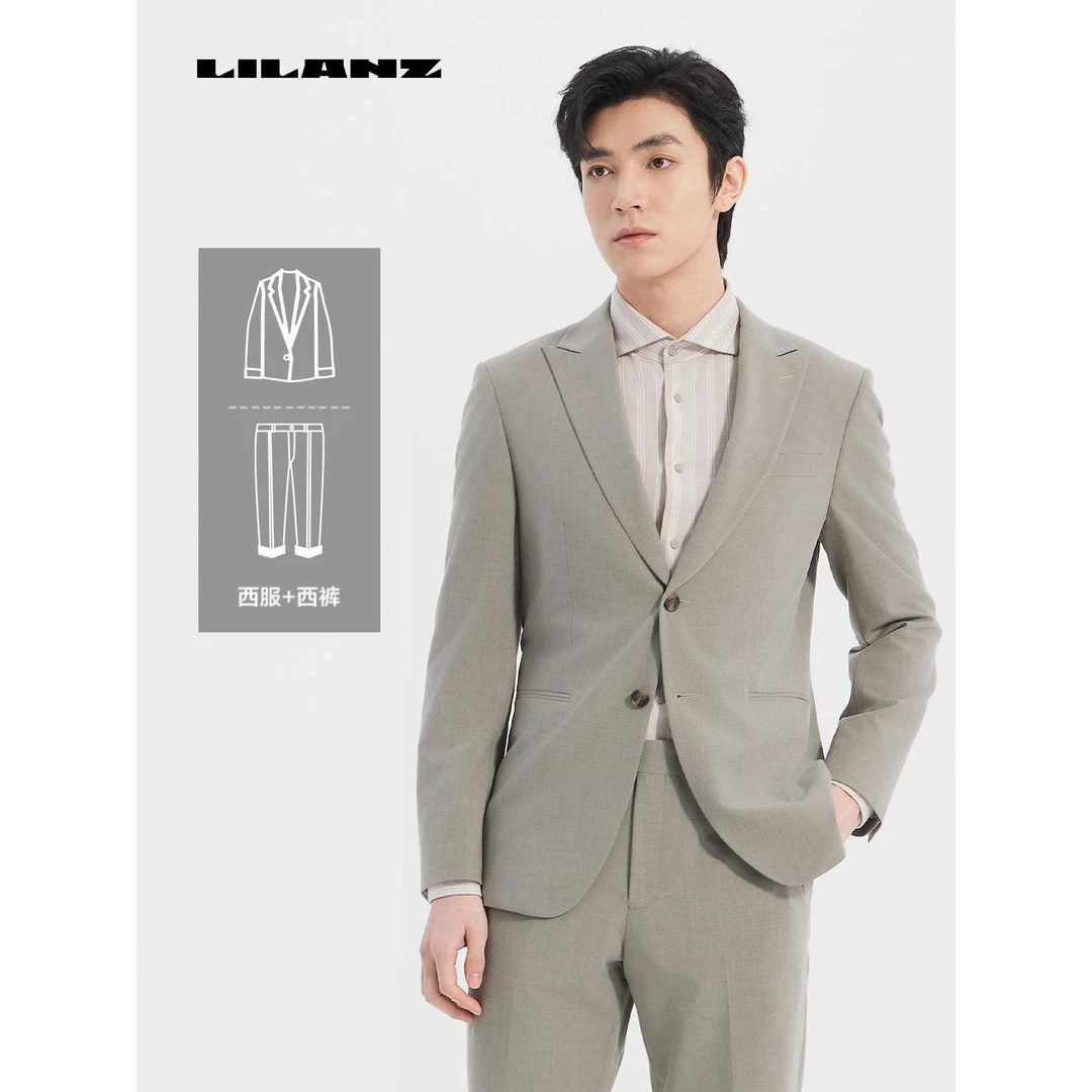 宝藏韩式婚庆西服 TR 混纺 舒适透气日常减龄不呆板-25CXF02