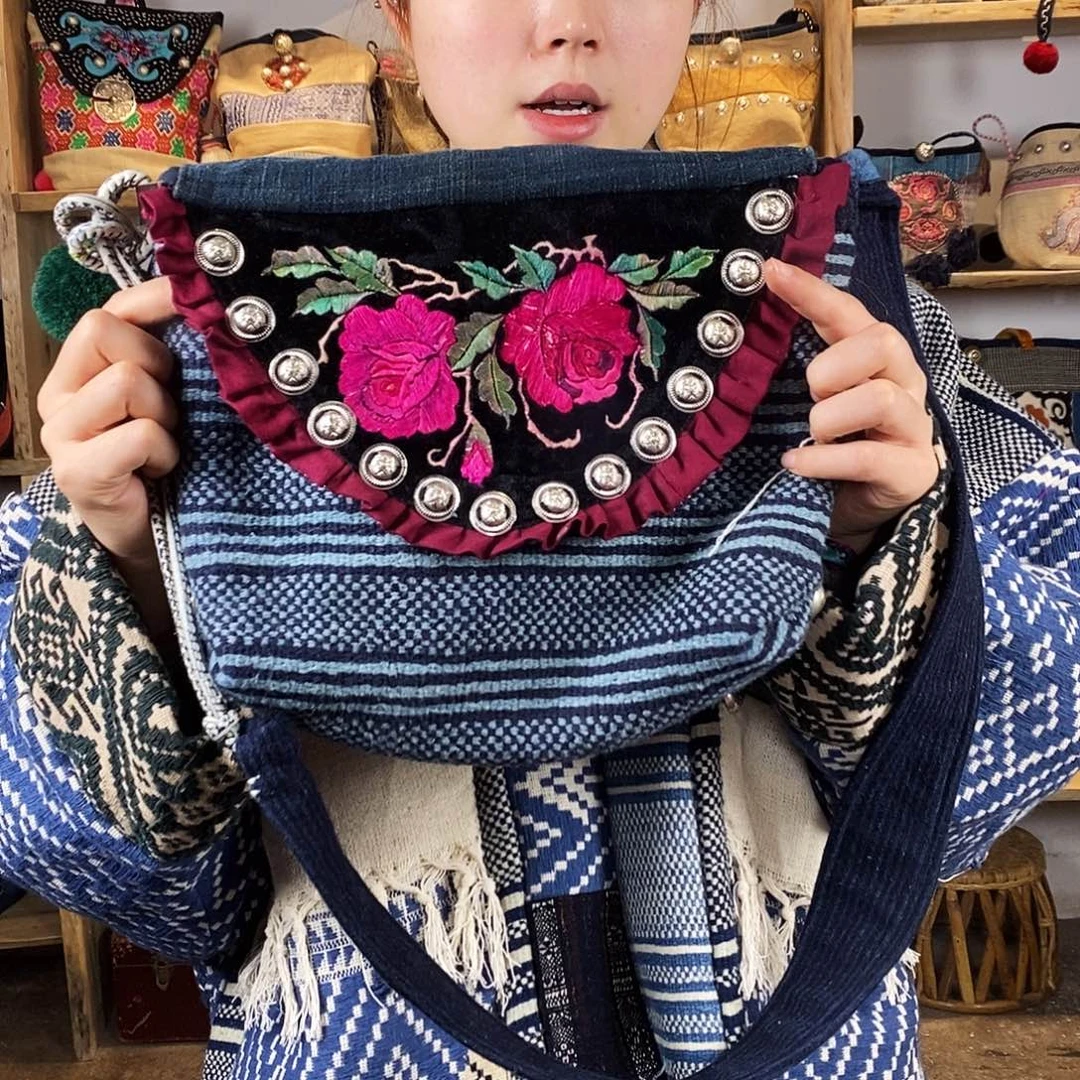 织绣手工制作包包