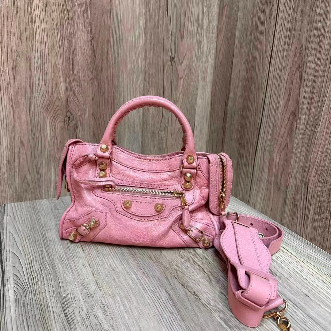 95新 Balenciaga/巴黎世家 乱乱子中古/女士/单肩包/115111