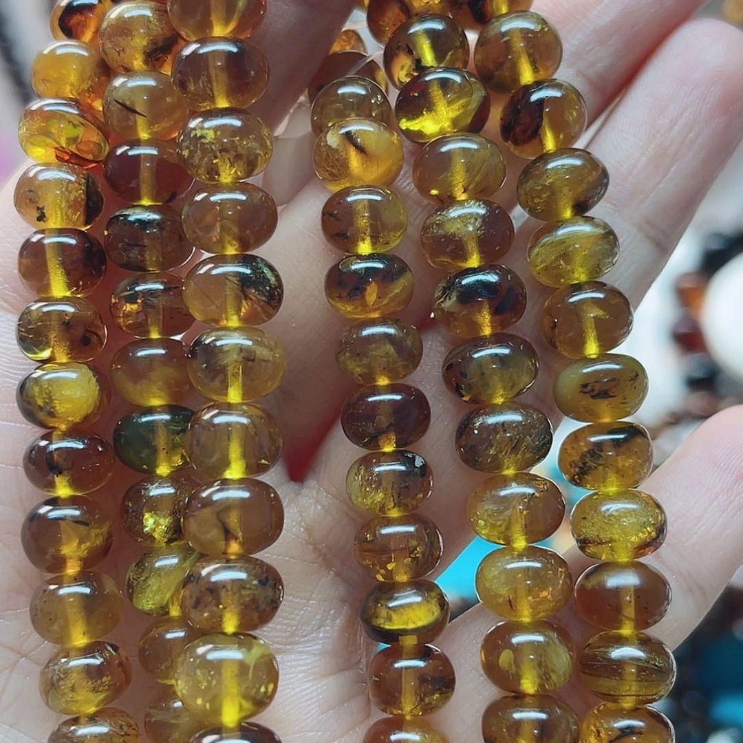 琥珀颈饰未镶嵌北*琥珀8