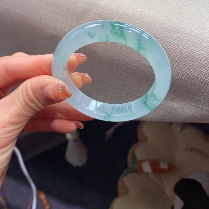 未镶嵌手镯翡翠3号品质飘花