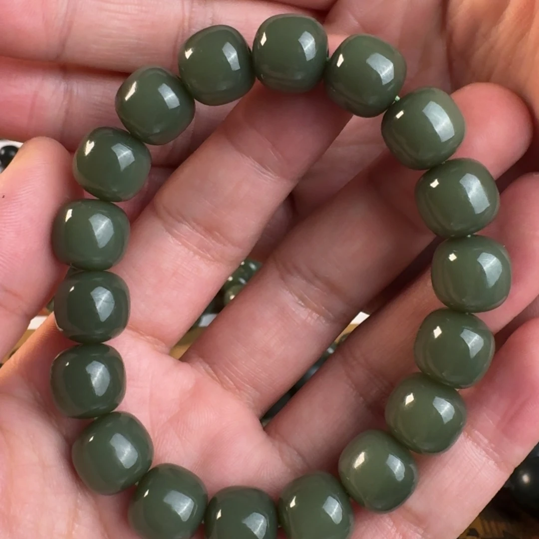 和田玉手链未镶嵌c***n