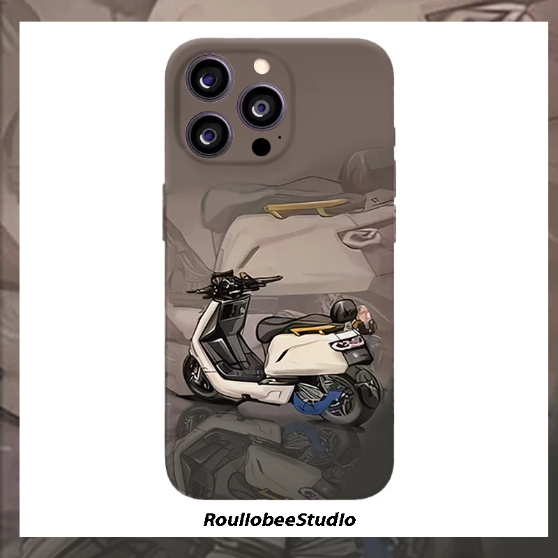 高级小牛适用苹果16/17promax菲林手机壳华为P70oppo小米15vivo套