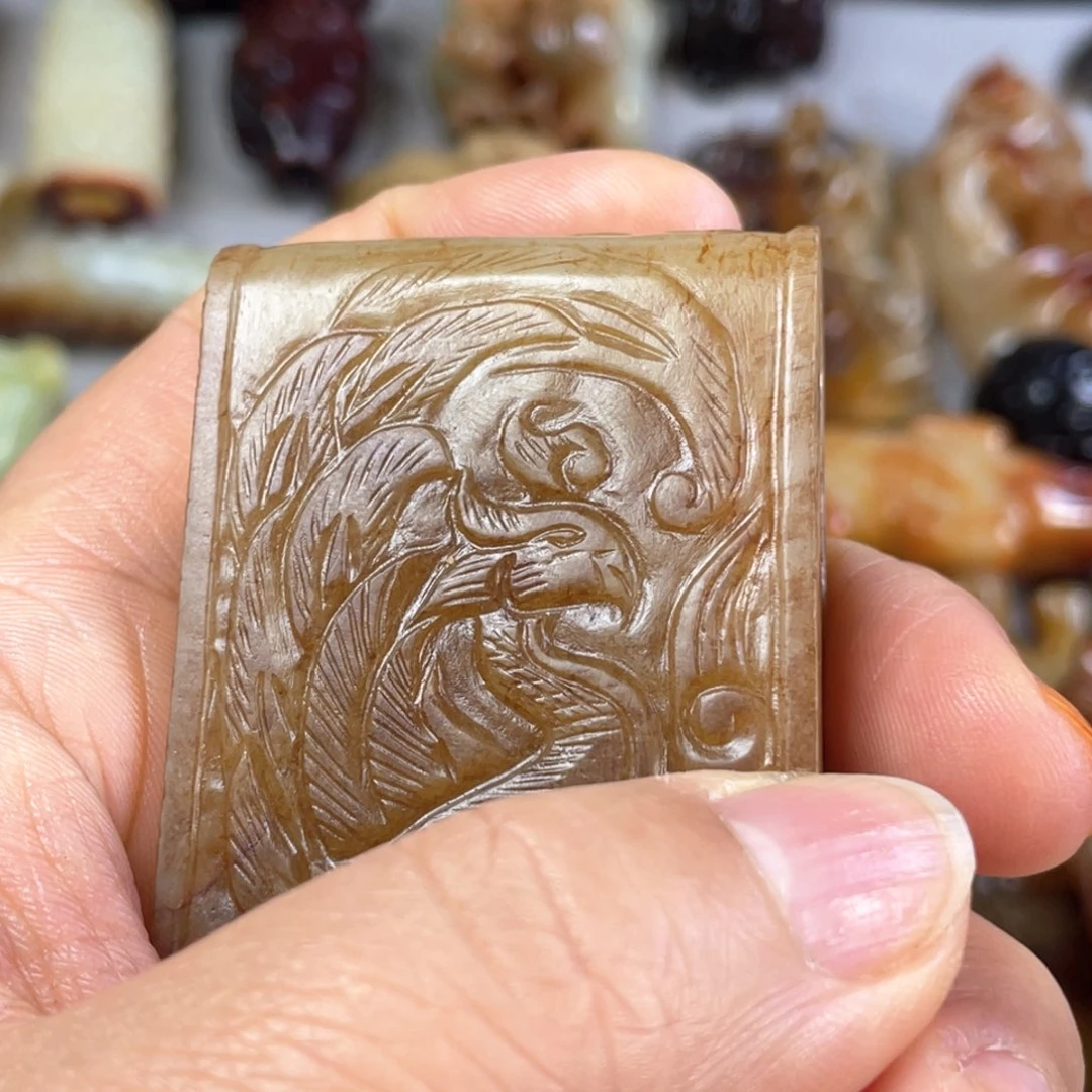 和田玉颈饰未镶嵌玄*