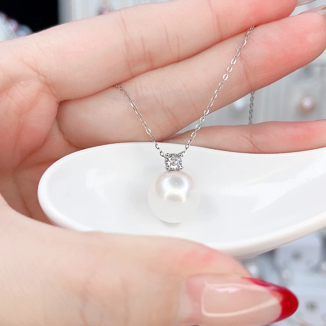 吊坠(赠链)淡水珍珠合金