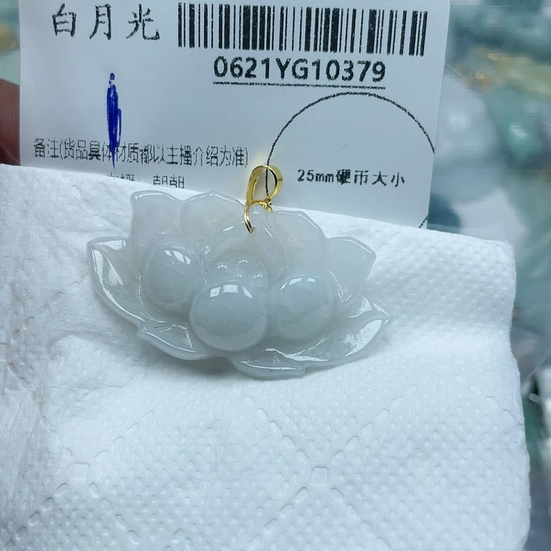 翡翠未镶嵌吊坠(不含链)蕙*