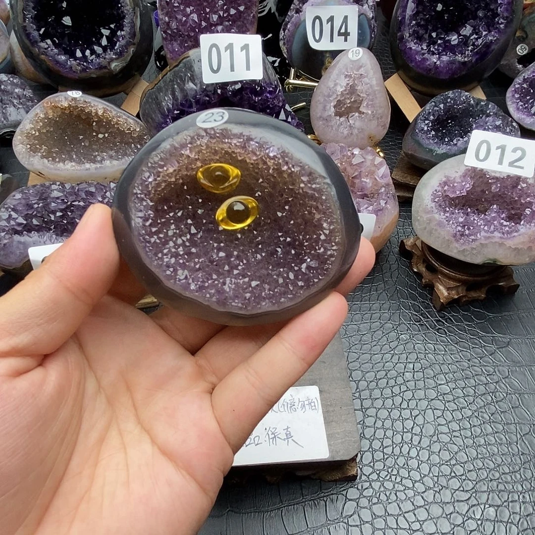未镶嵌大型摆件（非配饰）紫晶