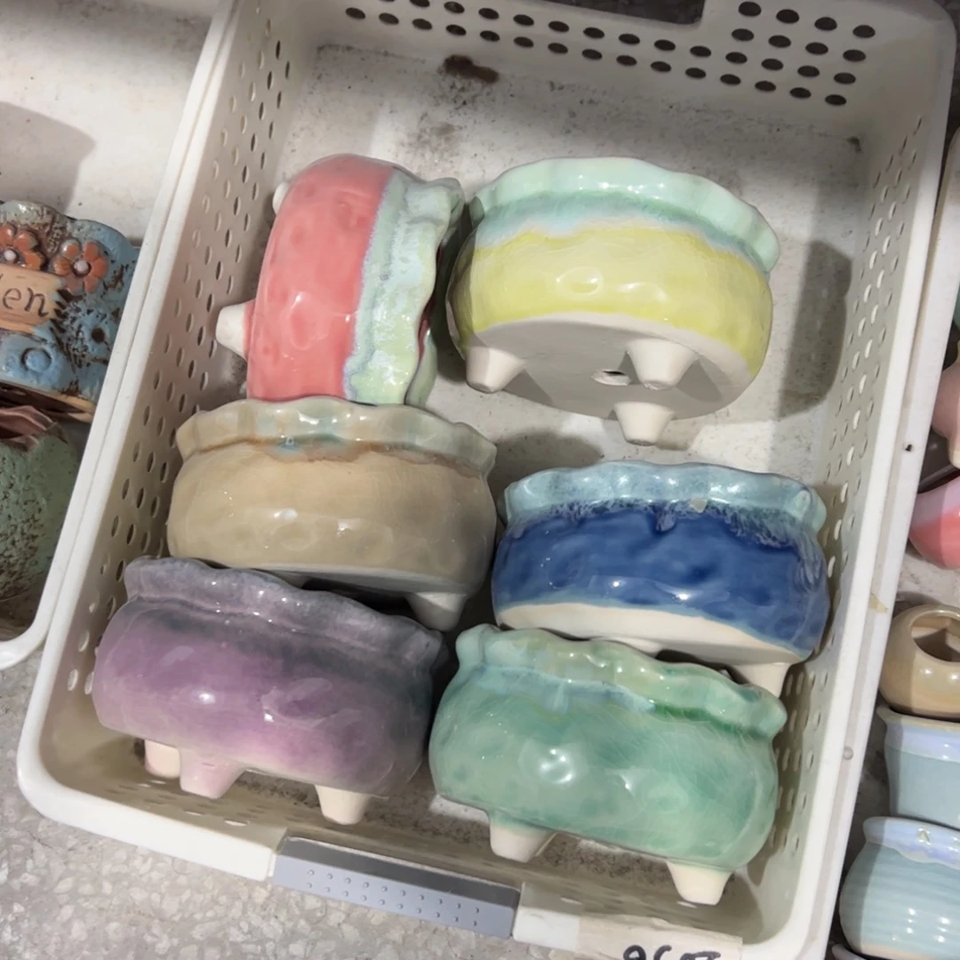 陶瓷多肉小花盆@@