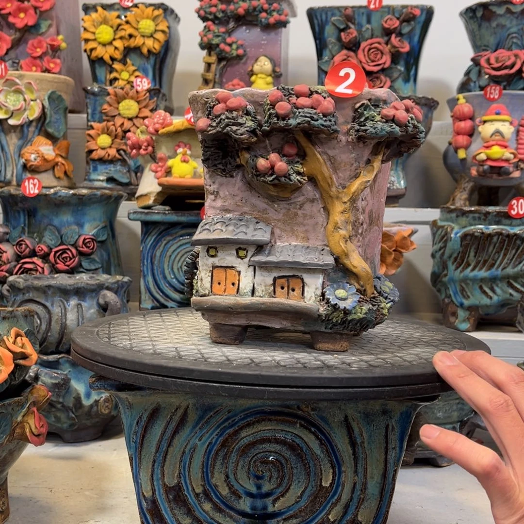 陶瓷福利2 号陶然花盆