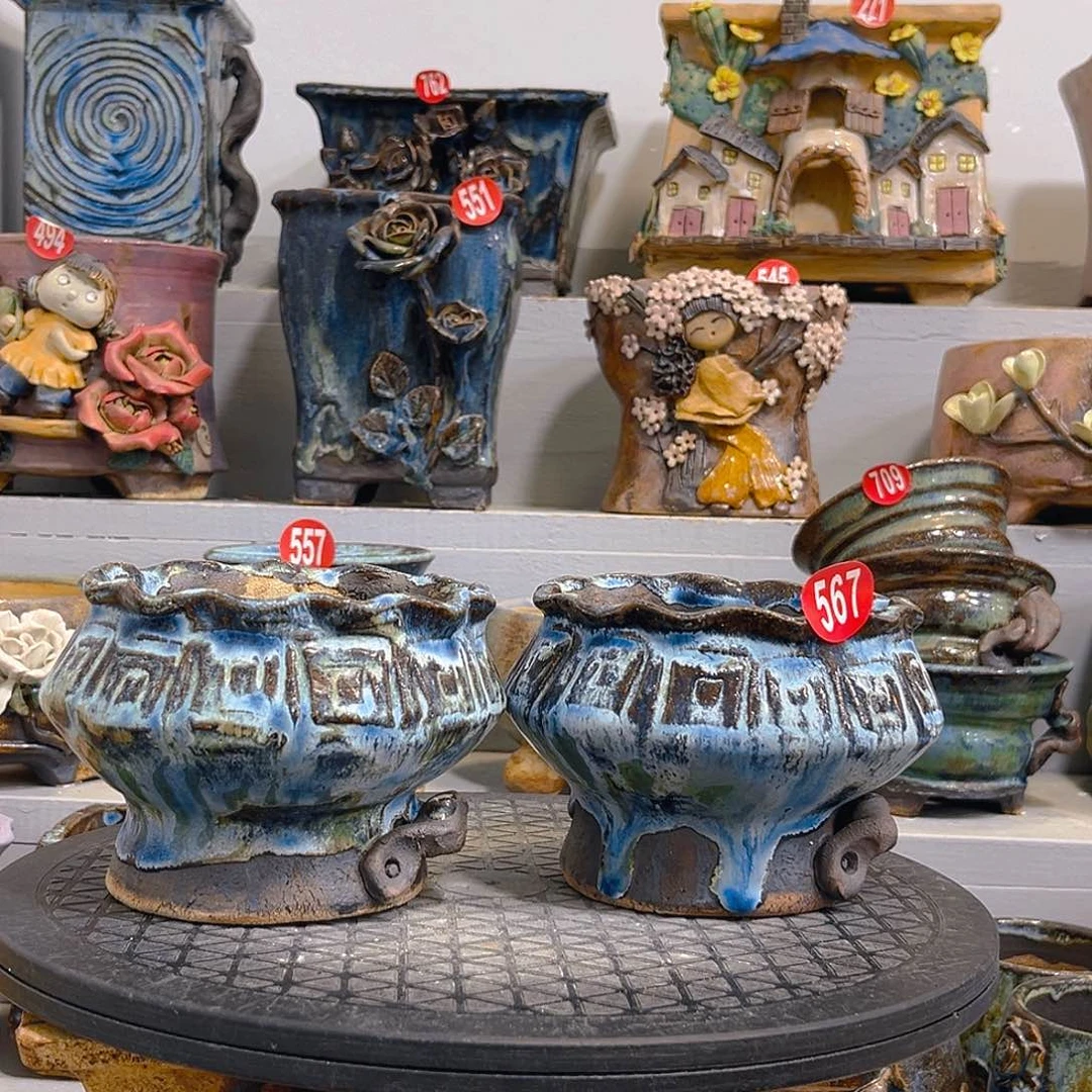 微瑕567 号陶然花器厂家直销