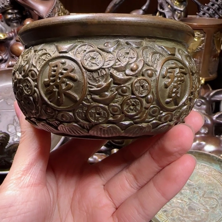 铜器把玩摆件链接