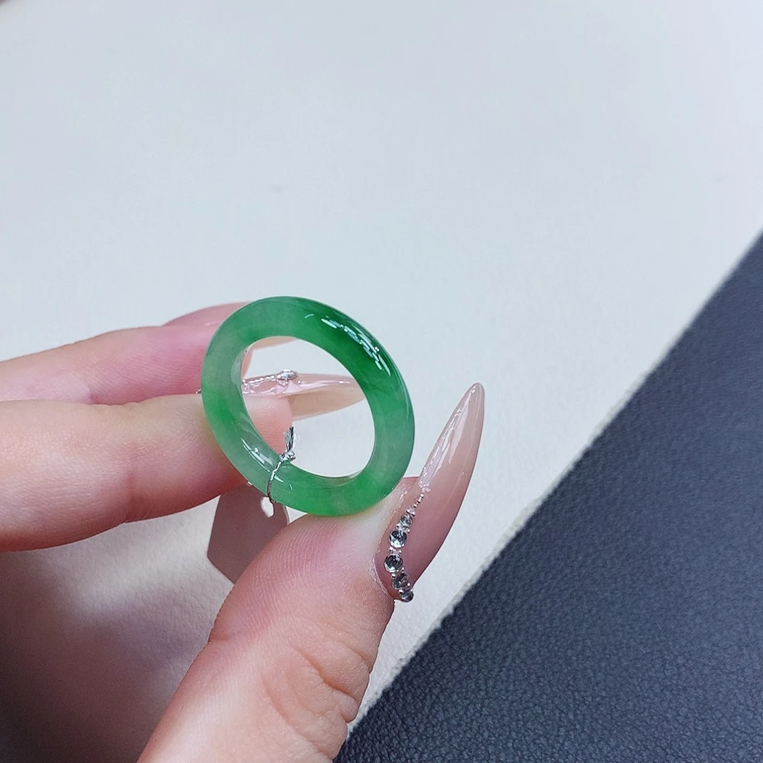 翡翠戒指未镶嵌14号