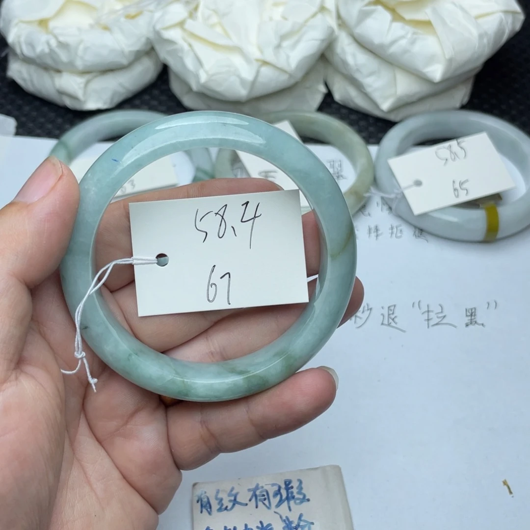 未镶嵌手镯翡翠翡翠手镯67
