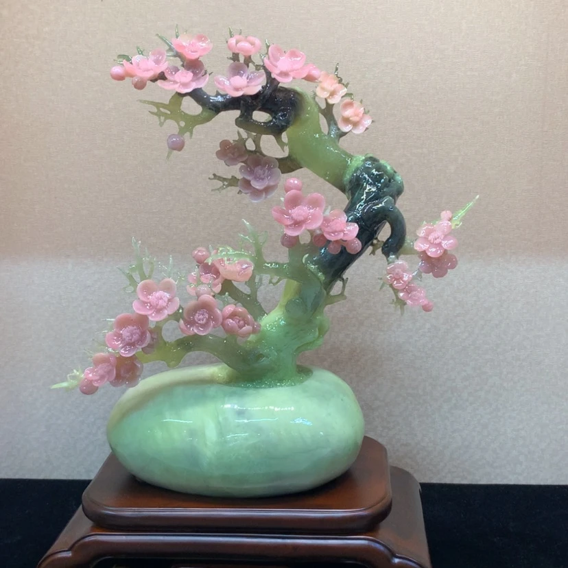 【闪购商品】未镶嵌蛇纹石玉摆件覆膜