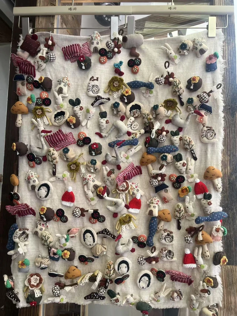 椿涧（002）胸针组合款（三个，不挑款）