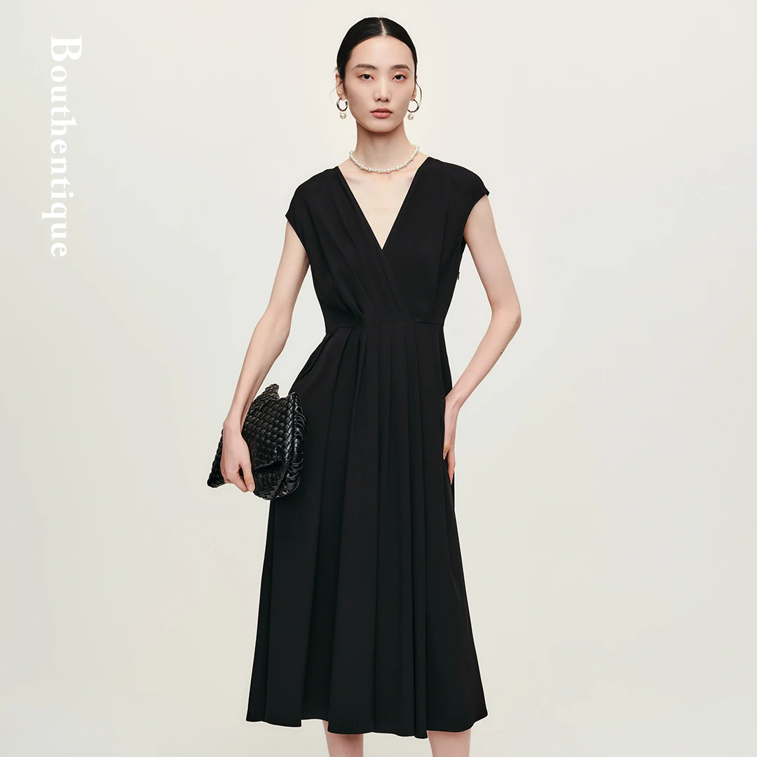 【粉丝专享】Bouthentique高级感设计无袖连衣裙224221D1A06