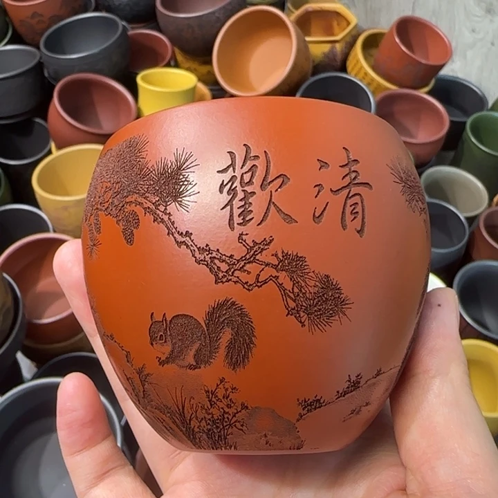 茶杯紫砂全手工紫砂