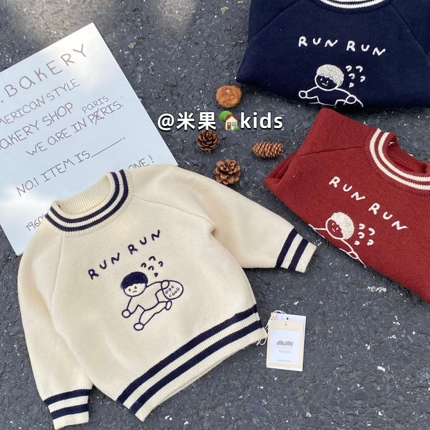 MIGUO白色套头毛衣78102