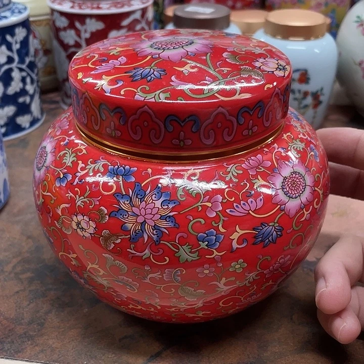 陶瓷罐茶叶罐密封罐储物罐