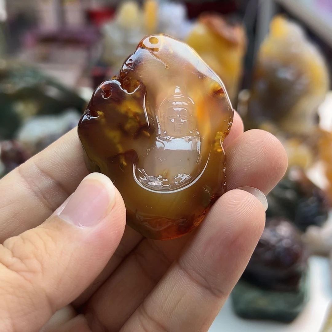 玛瑙/玉髓未镶嵌项链