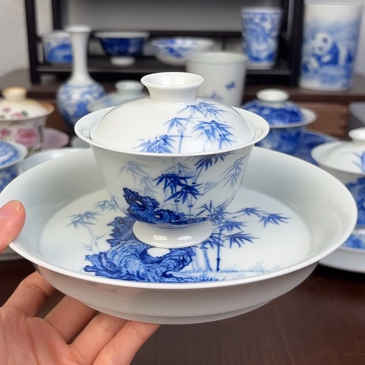 壶承手工手绘竹子套组
