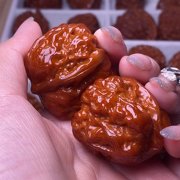 鲍***车文玩核桃吊坠文玩