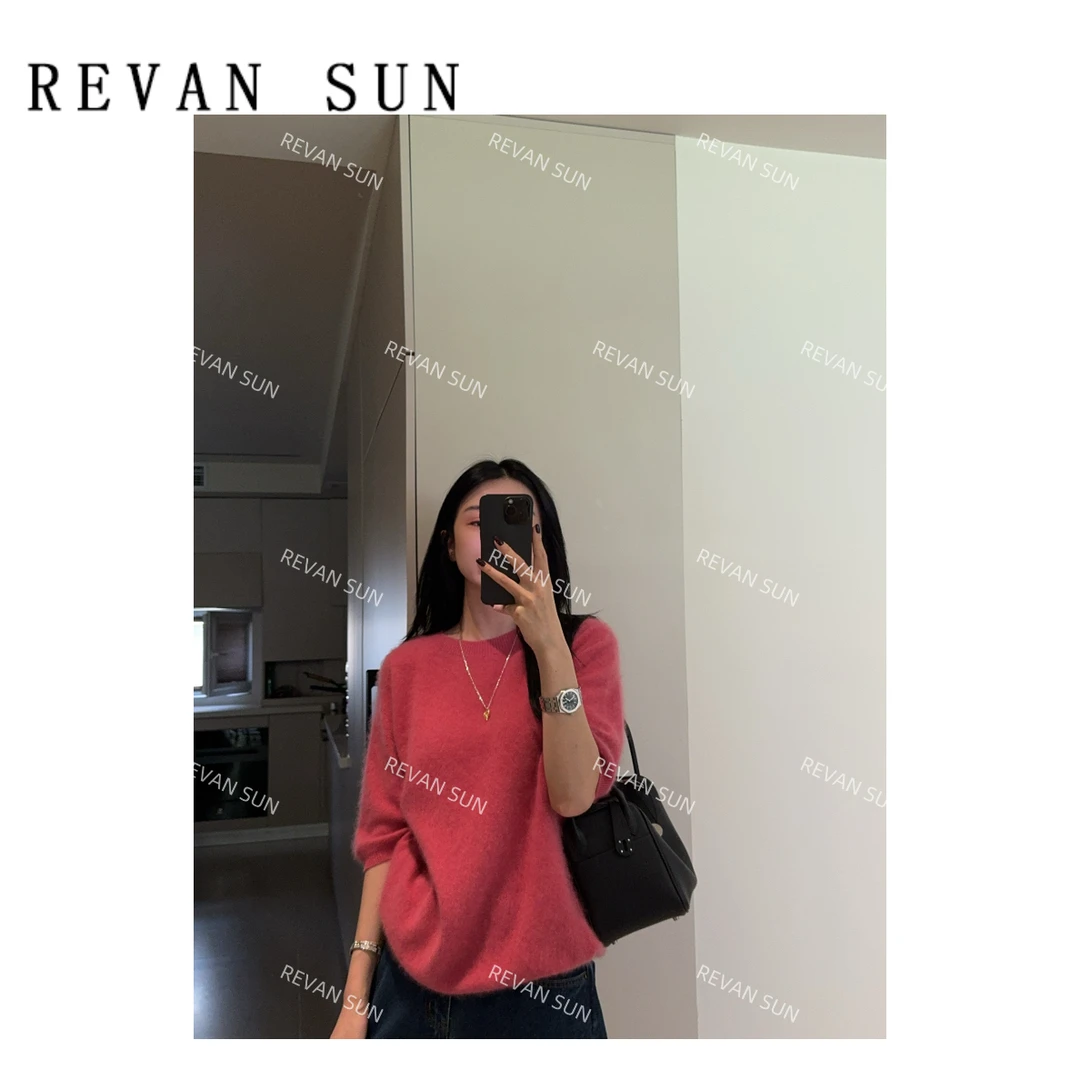 ［REVAN SUN］-大骨架穿搭 蔓桦 山羊绒上衣50197 冷水洗