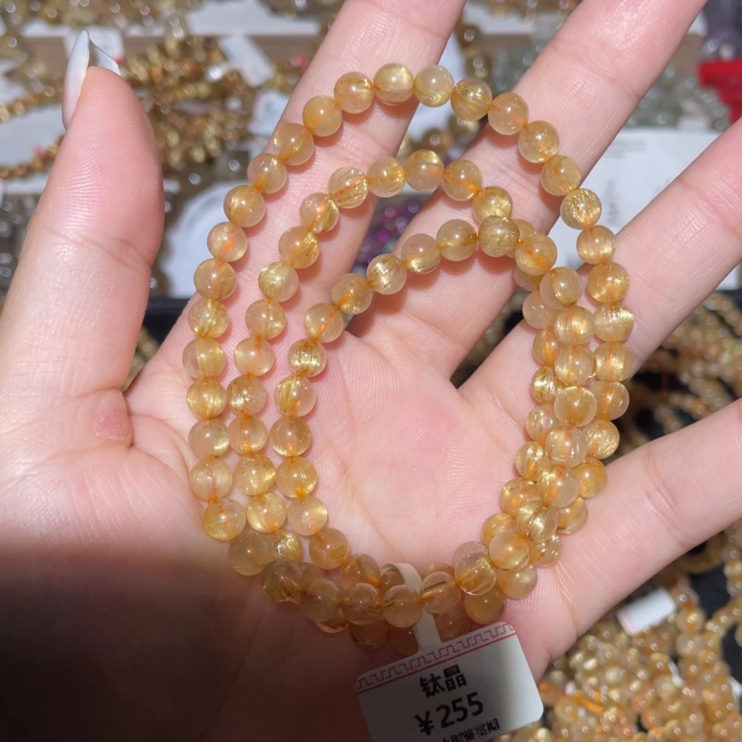 未镶嵌水晶手链手链