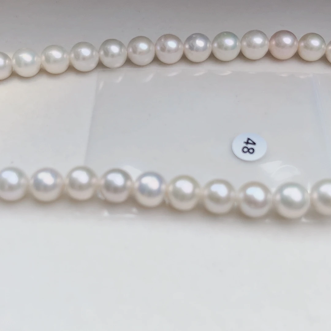 淡水珍珠银S925镶嵌颈饰