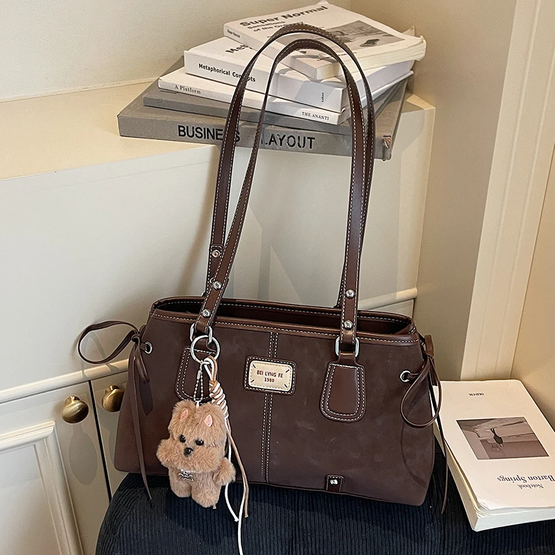 高级感秋冬包包女款爆款2025新款通勤百搭单肩腋下包手提包托特包