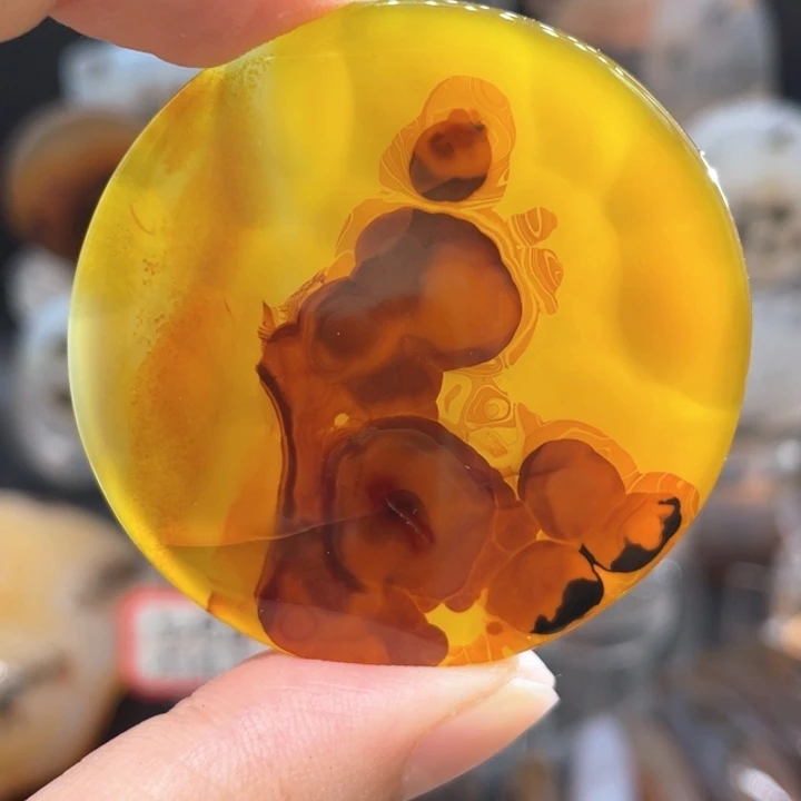 玛瑙/玉髓合金珠宝半成品