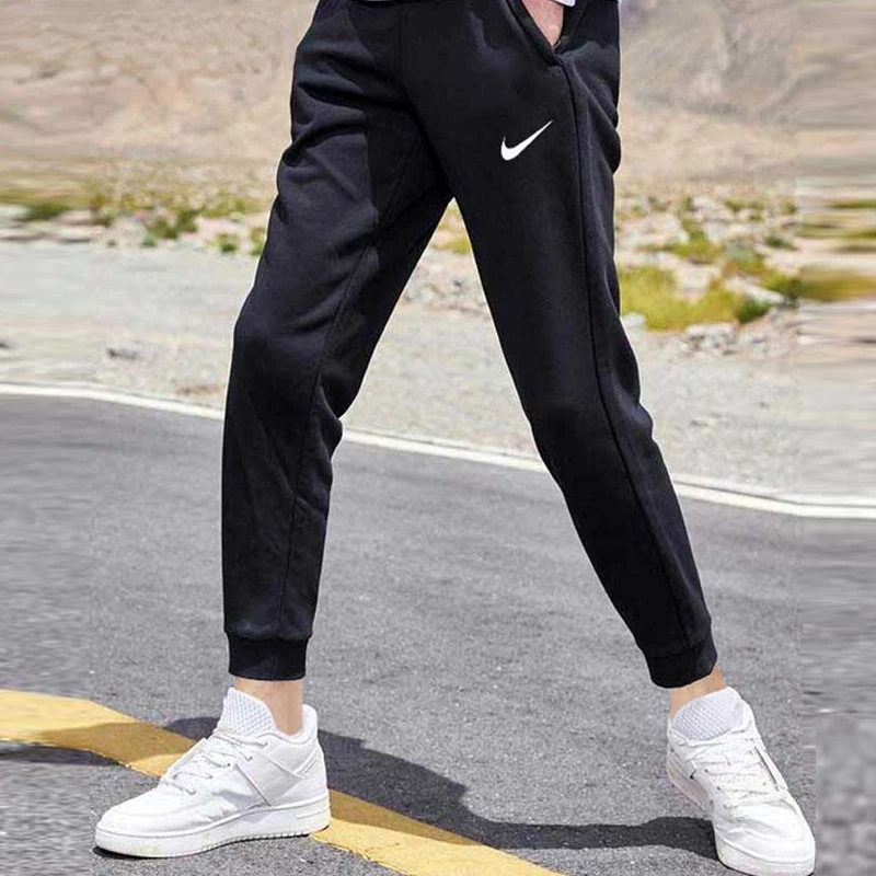 Nike耐克针织长裤男裤秋季新款速干训练裤时尚健身跑步裤 CZ6380