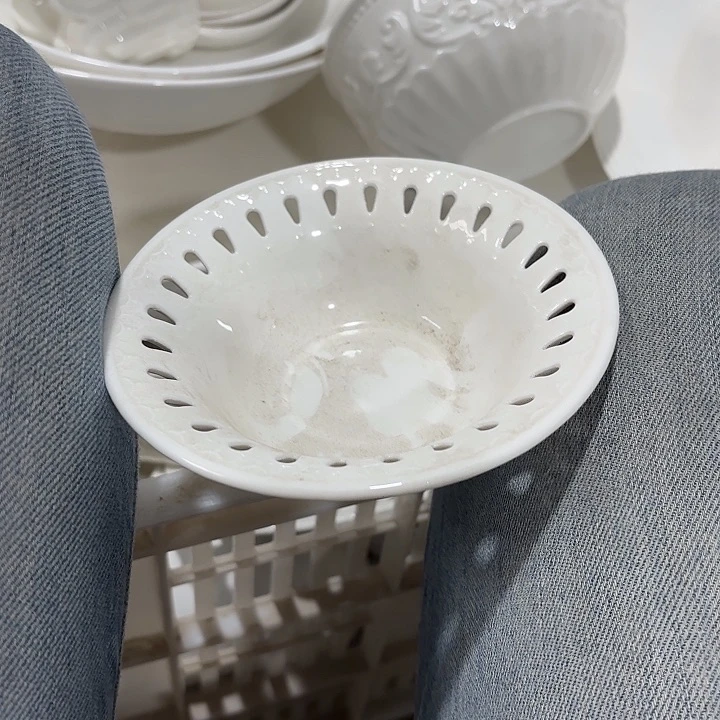 碟两个镂空工厂库存微瑕产品