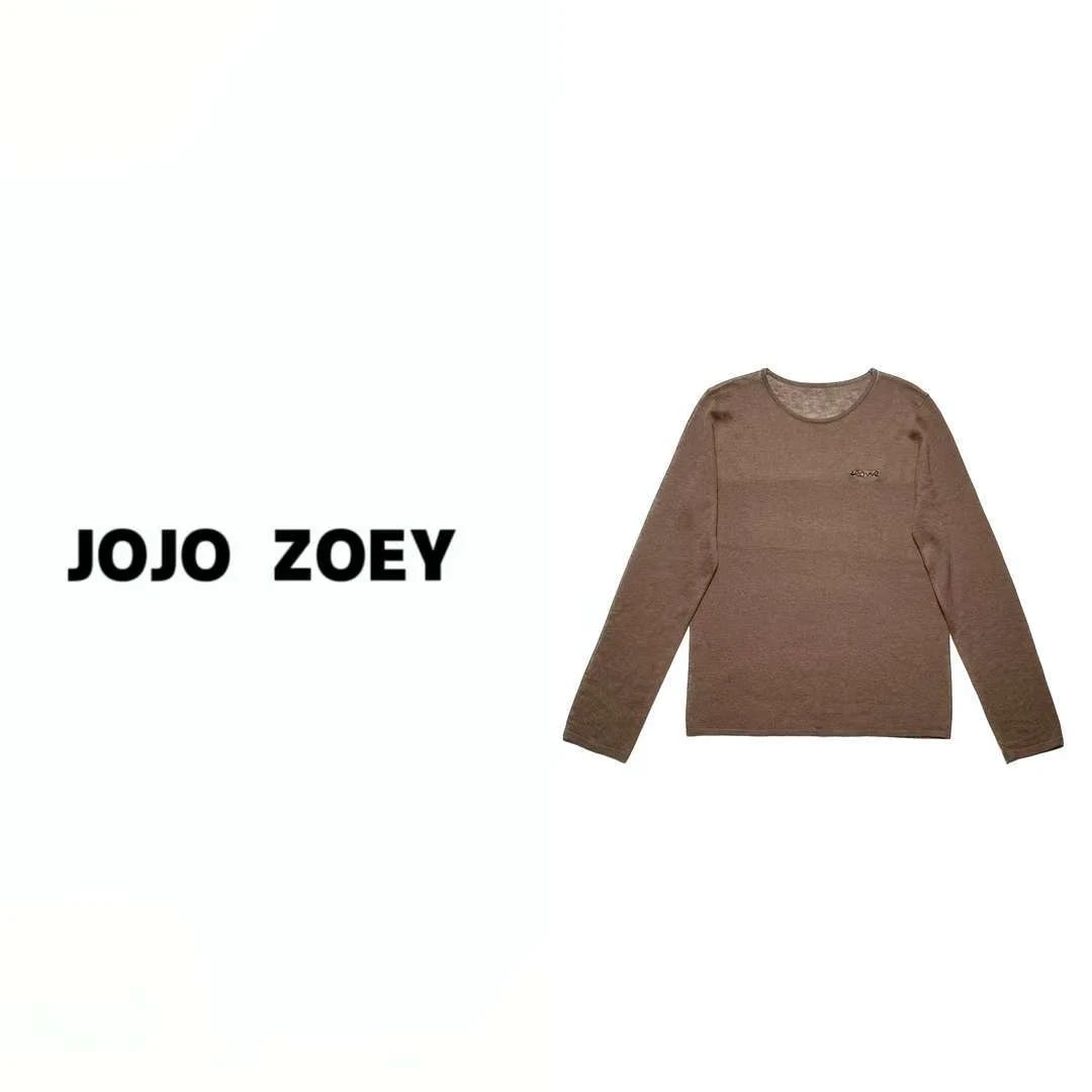 JOJO ZOEYJOJO ZOEY【清仓NO退换】针织套头打底针织打底zz-9005