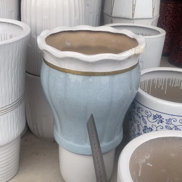 低腰花口蓝南瓜大号口33/36