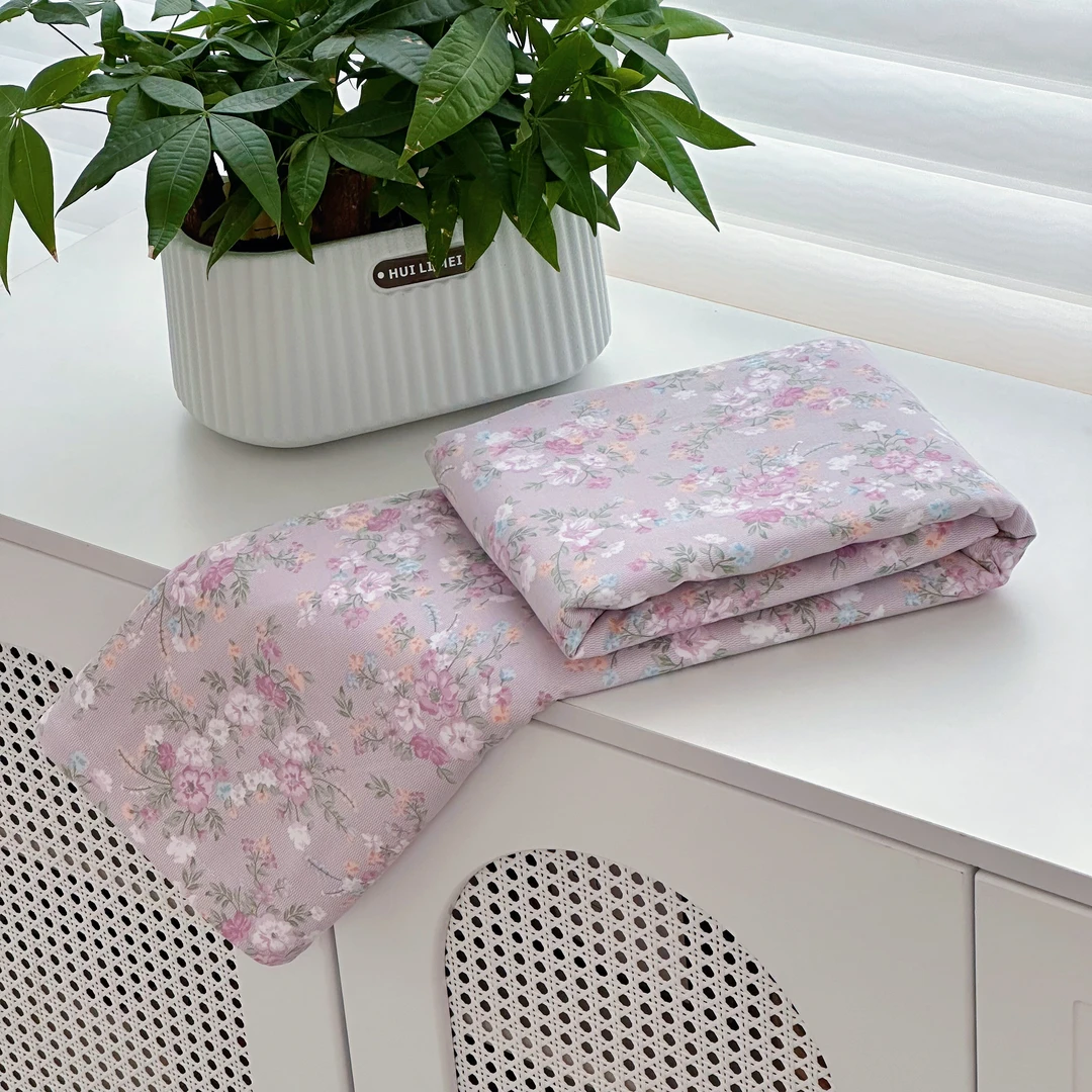 【京かわ会社】精品单双人被罩 紫花