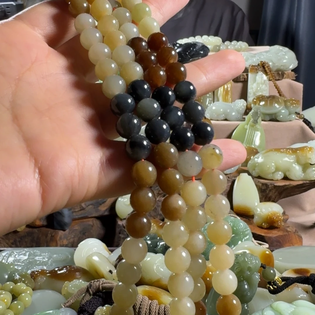 和田玉（糖玉）未镶嵌手链