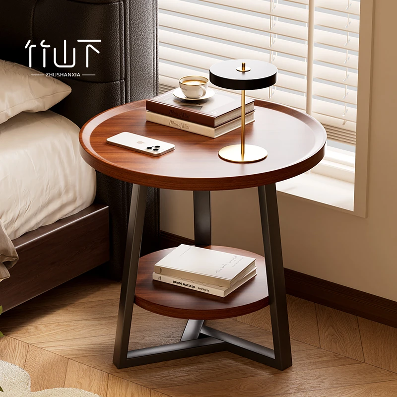 边几角几创意茶几小桌子床边桌沙发边柜侧边柜床头柜客厅家具用品