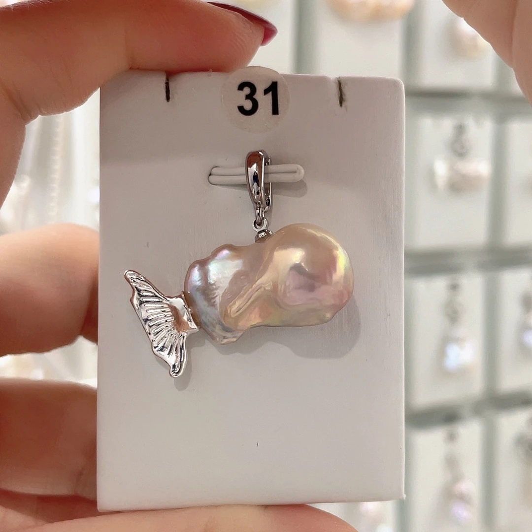 m***s未镶嵌淡水珍珠颈饰