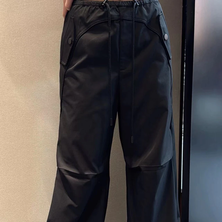 邹先森6322-28杭州品牌秋季新款时尚工装显瘦百搭工装裤休闲宽松