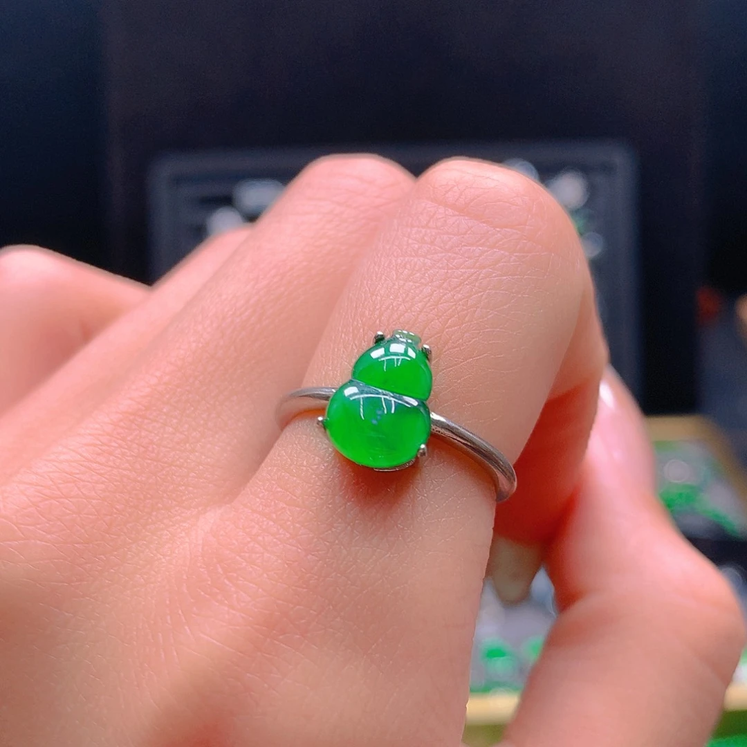 未镶嵌戒指翡翠天然翡翠