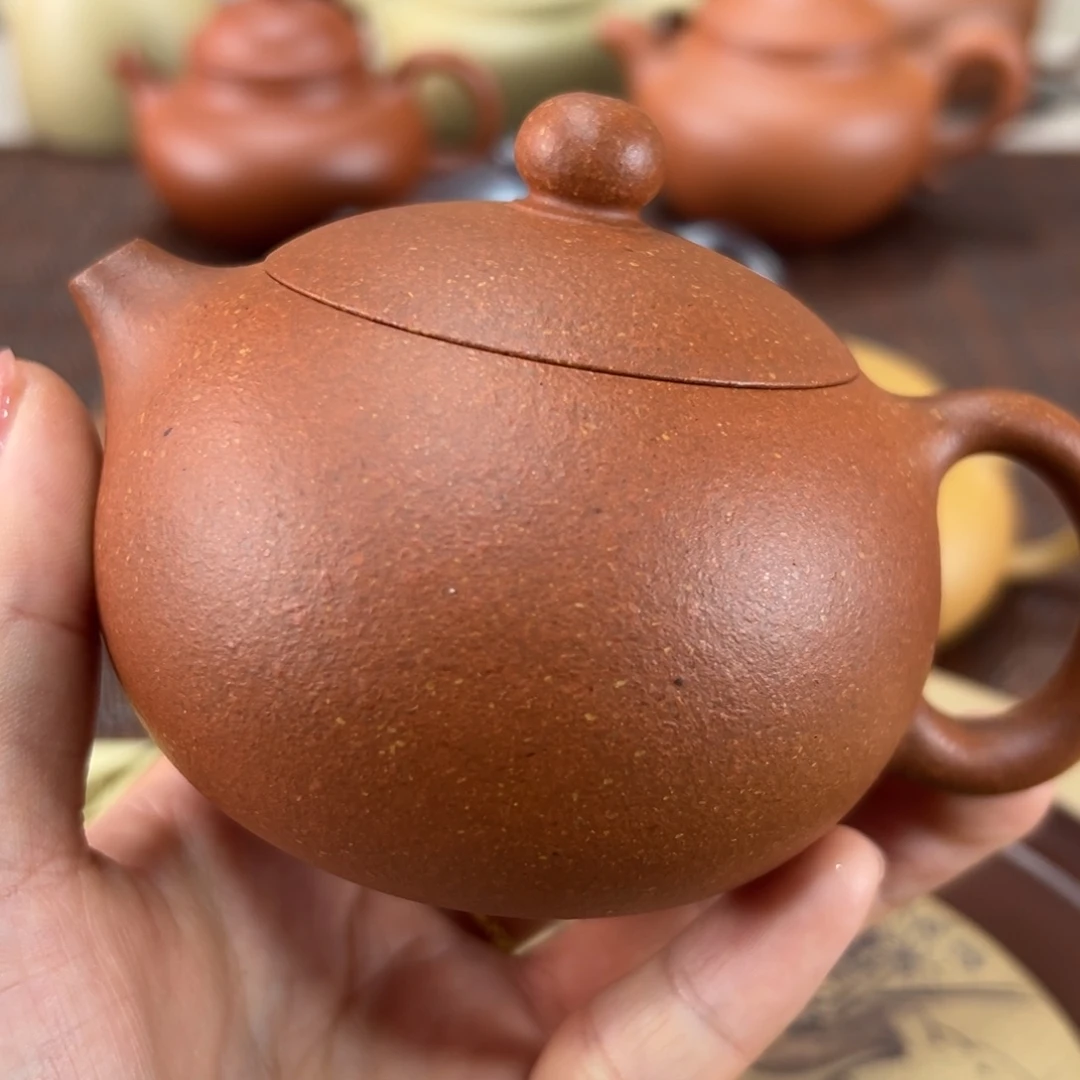 茶壶紫砂红降坡西施