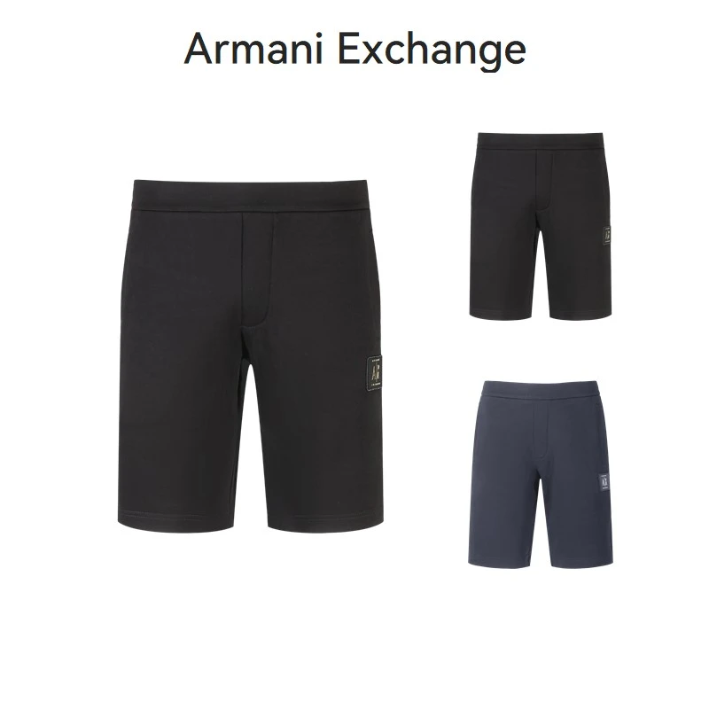 AX阿玛尼Armani 新品 男士短裤休闲运动裤五分裤8NZSPQ ZJ1ZZ