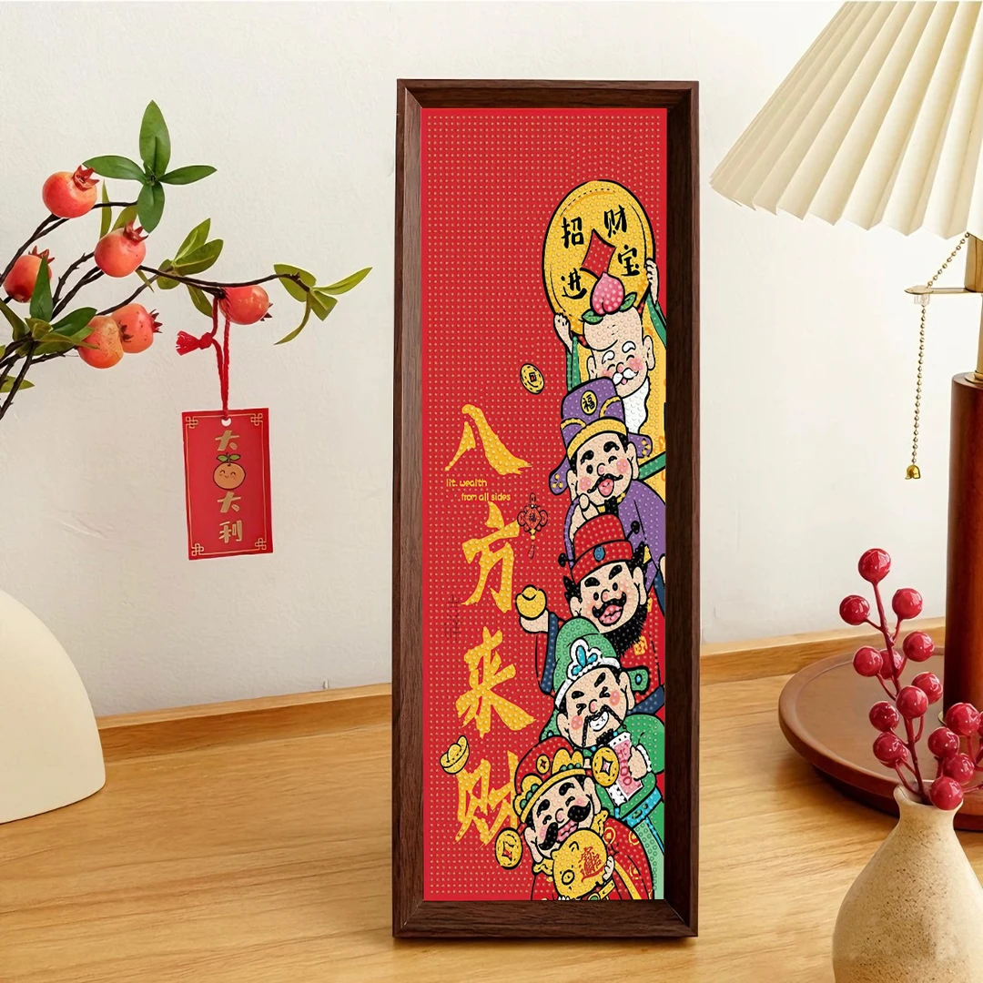 大尺寸摆台钻石画文字礼物diy客厅玄关新款ins浪漫解压手工送礼物