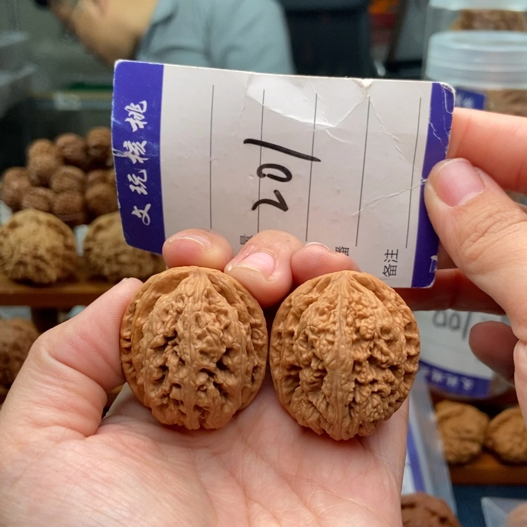 文玩核桃把件33粗筋