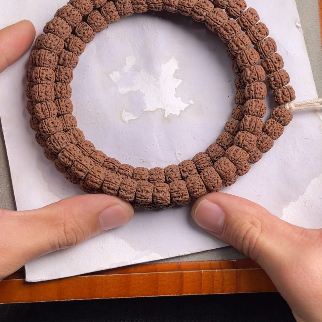 金刚菩提吊坠藏切盘龙108尺寸10