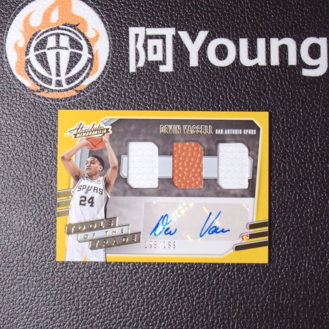 德文瓦塞尔 199编 ABS 帕尼尼NBA国宝手提签字球星卡