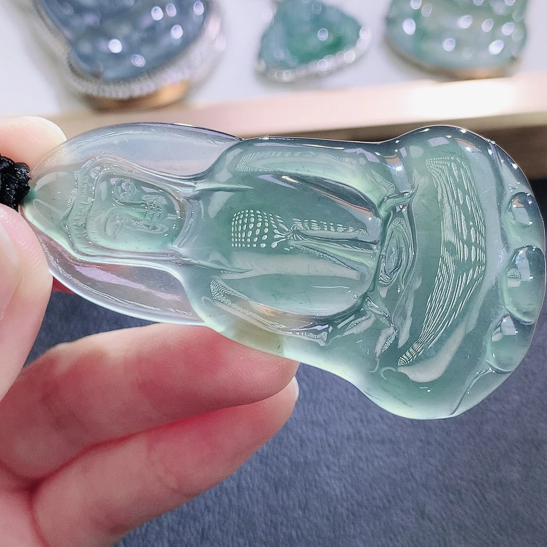 翡翠未镶嵌挂件翡翠