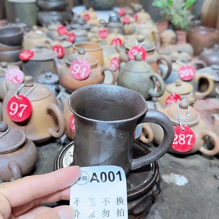 茶壶紫砂坭兴陶柴烧