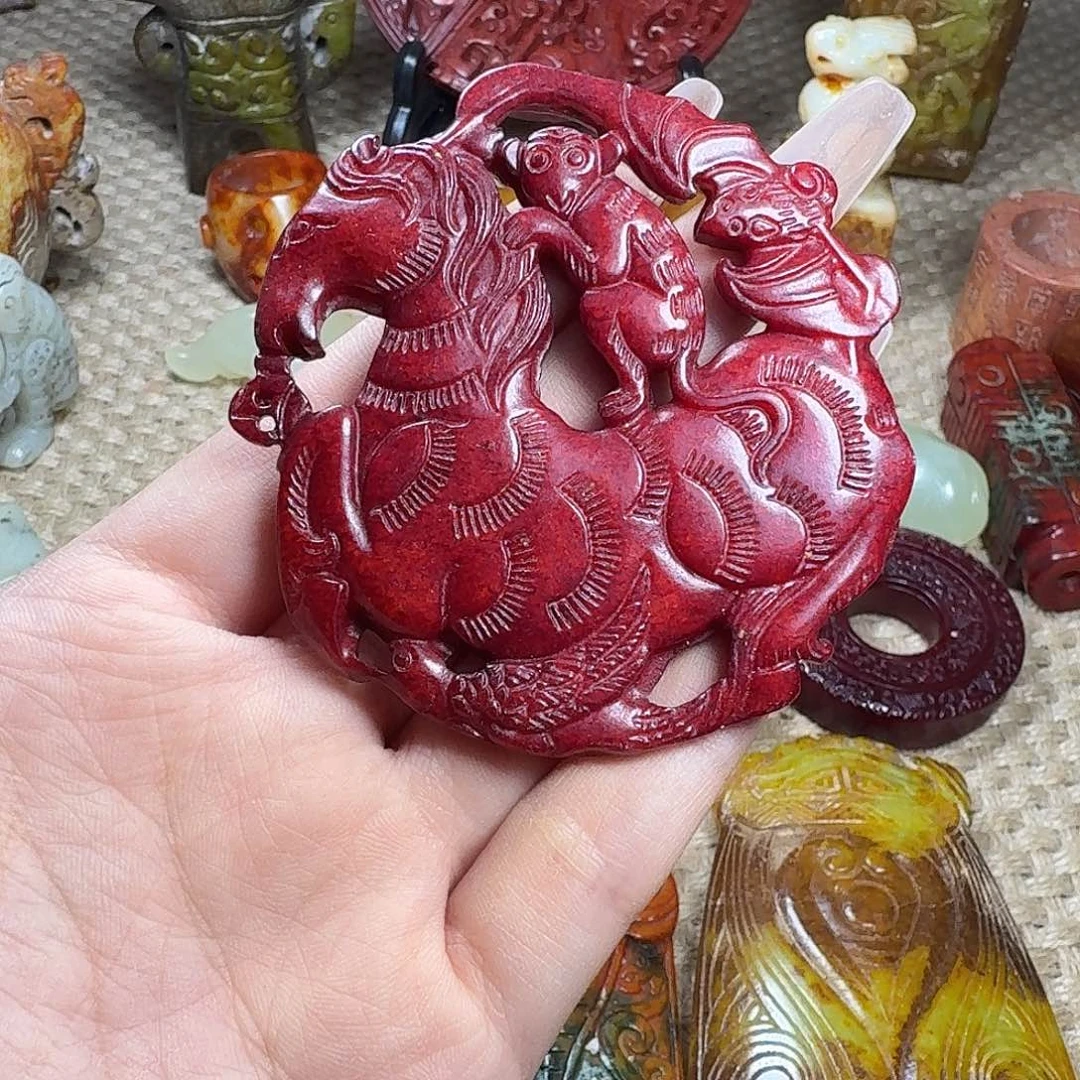 白玉菩提吊坠挂件